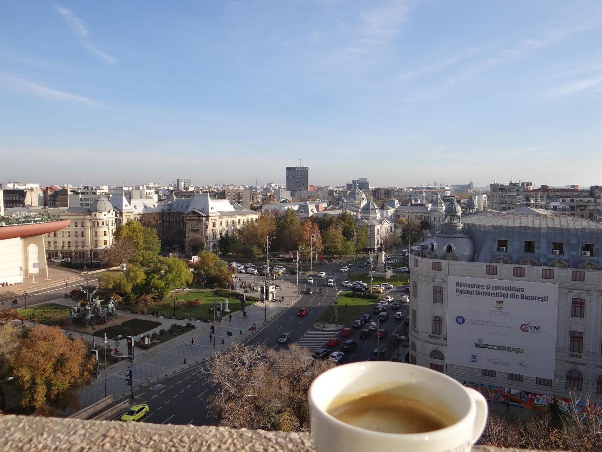 The One Balcescu- Best View Over City Center Bucarest Exterior foto